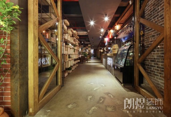 双流咖啡店装修效果图