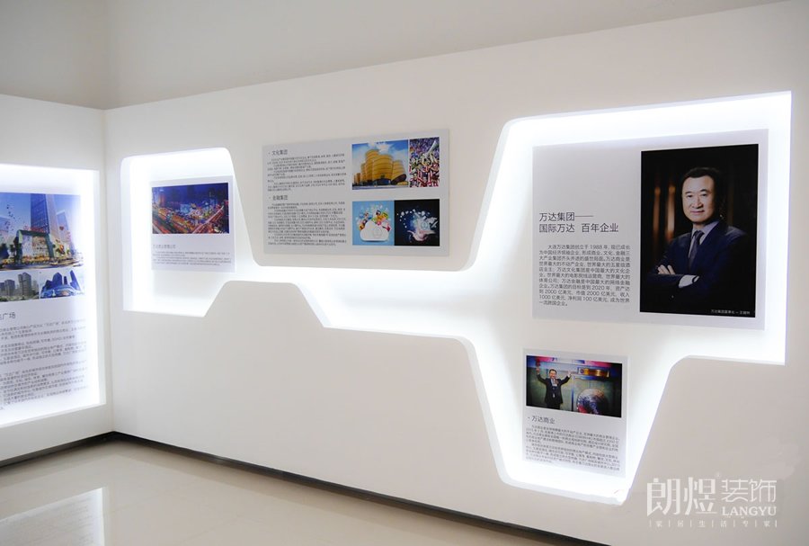 办公室文化墙装修设计+效果图