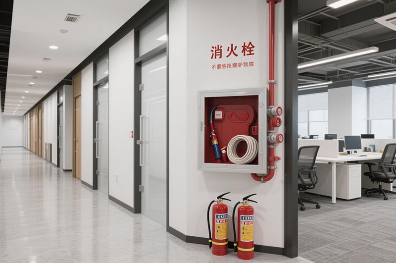 办公室内消防设施的位置布局