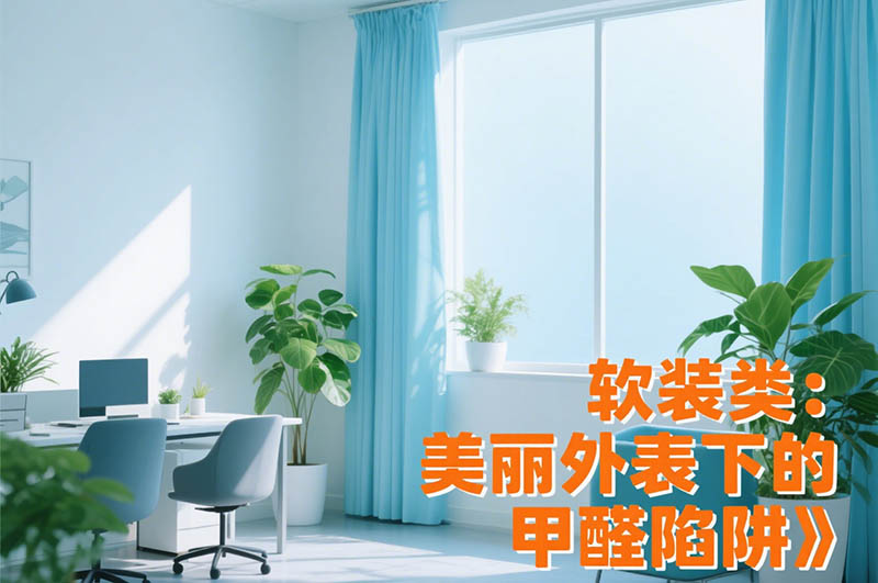 办公室布艺窗帘装饰