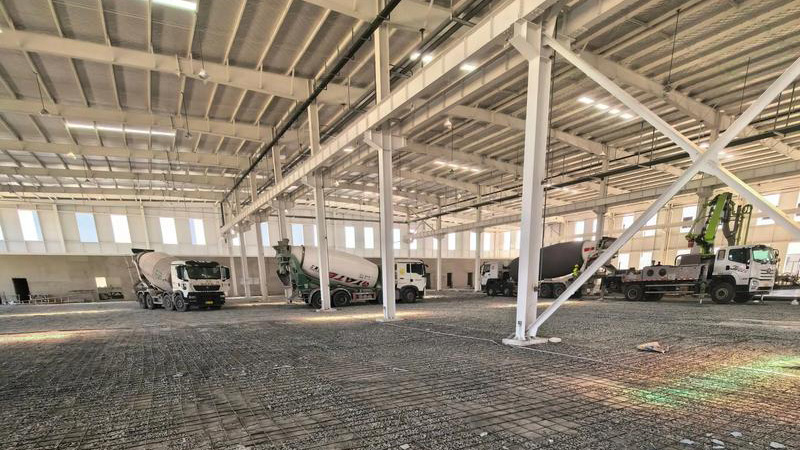 厂房内整体浇筑类地坪