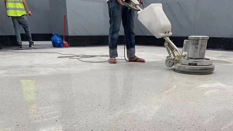 厂房水磨石地坪