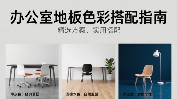 办公室装修地板选什么颜色好？掌握这些技巧不踩坑