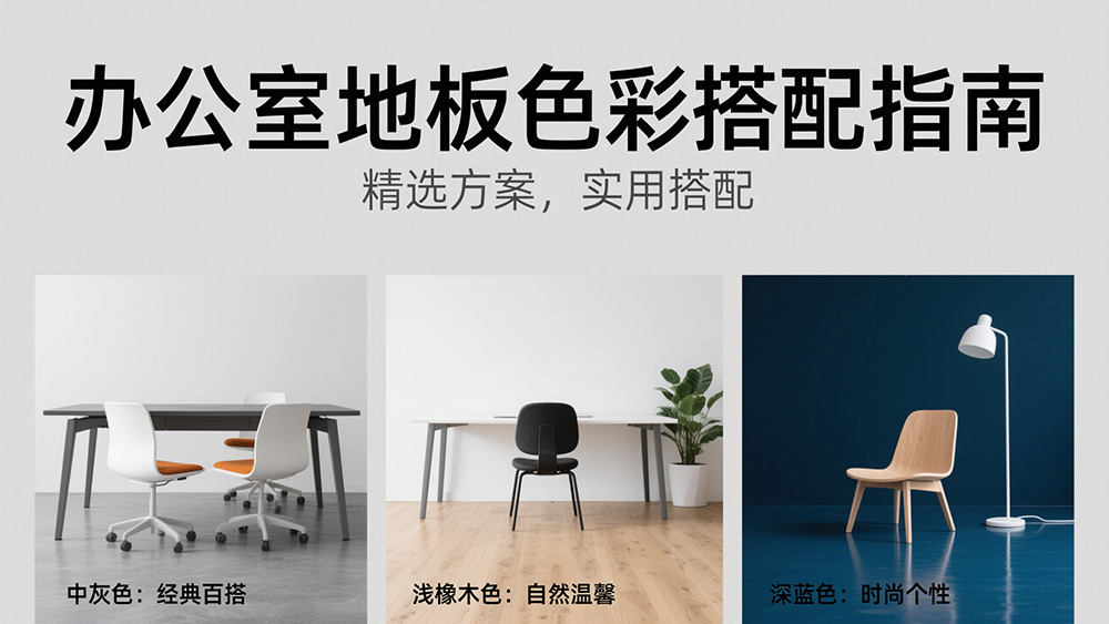 办公室地板色彩搭配