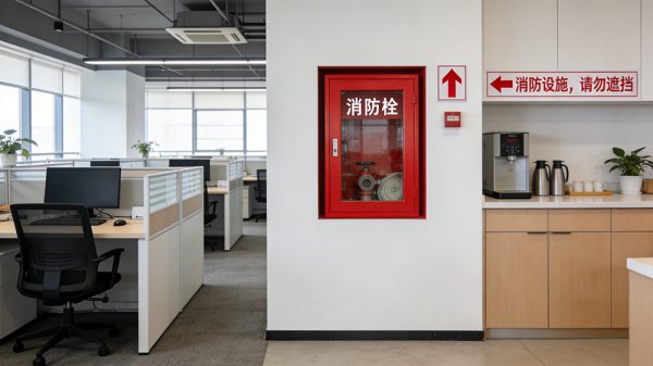 办公室装修可以把消防栓安装在独立房间内吗？